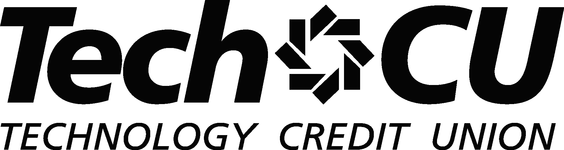Tech CU  Black Logo Vector Logo
